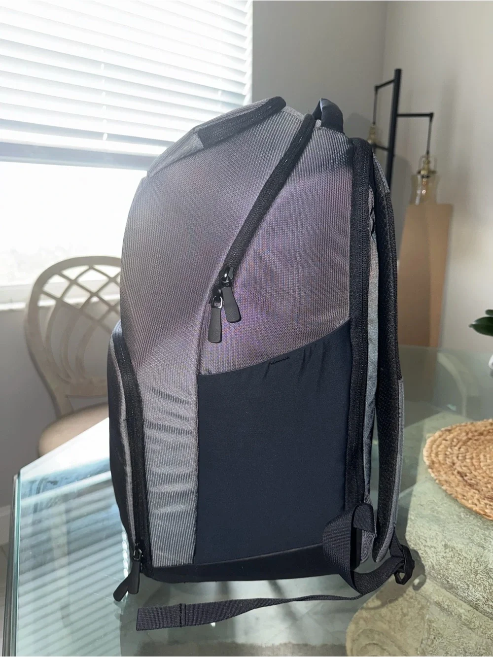 Cooling Compartment Meal Prep Bag - 6 Meal - Grey